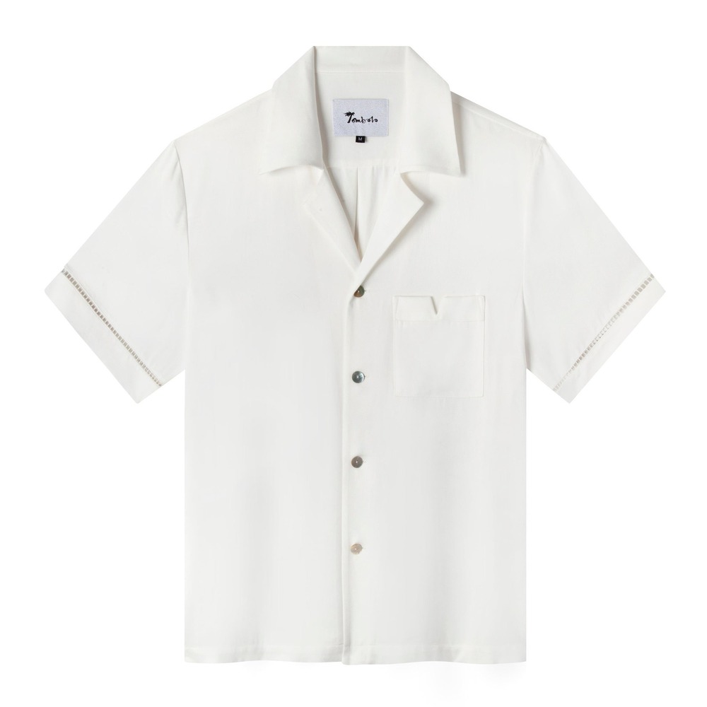 Tombolo button up shirt Organic Cotton Terry Cloth (320gsm) beach